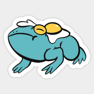 Eggy Toad Sticker
